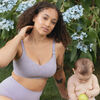 Bravado! Designs Intrigue Balconette Maternity & Nursing Bra, Grey Orchid Jacquard, Small