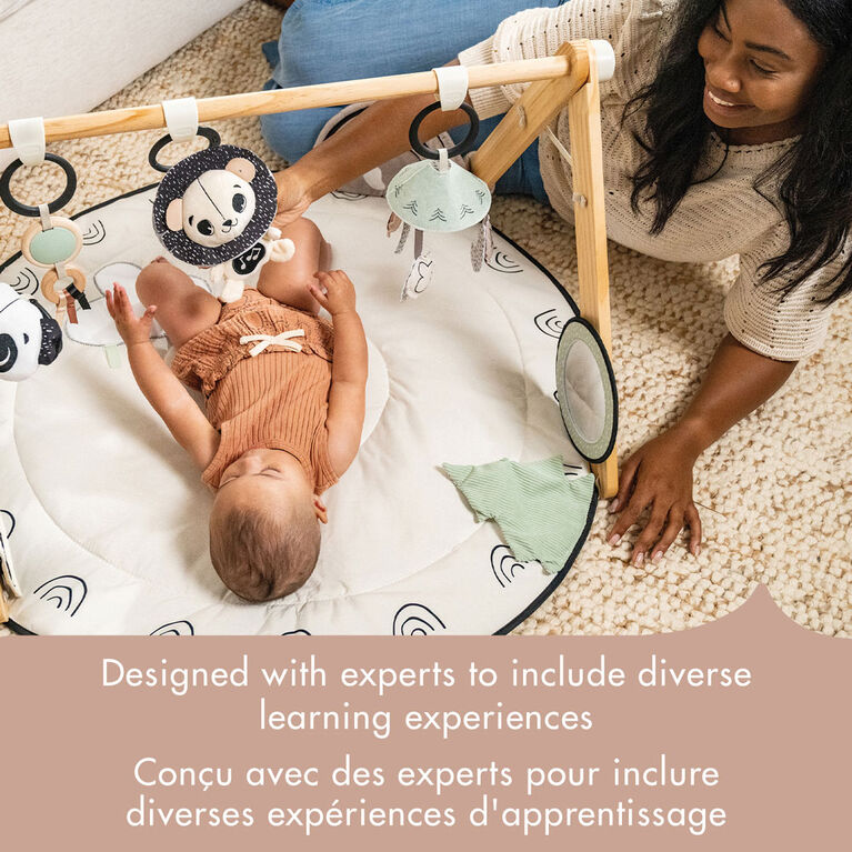 Tiny Love Luxe Developmental Activity Mat Gymini - Black & White Décor