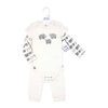 Baby Mode 3 Piece Turn Me Around Set: Ivory Sheep 3-6M