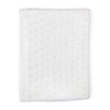 Baby Mode Signature White Pointelle Baby Blanket