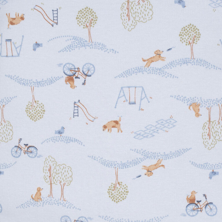 Gerber Childrenswear - Casquette-chemise-pantalon 3 pièces - Aire de jeux pour chiots - NB