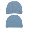 Koala Baby 2 Pack Baby Hats - Blue, size 0-3 months