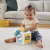 Fisher Price-Cube d'Activités Boîte à mouchoirs-Jouet sensoriel à froisser pour nouveau-né
