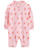 Carter's Flamingo One Piece Rashguard 24M