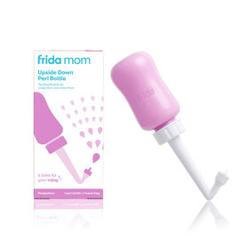 Frida Mom - Upside Down Peri Bottle - Postpartum Recovery - The Original Fridababy MomWasher for Perineal Recovery and Cleansing After Birth - English Edition