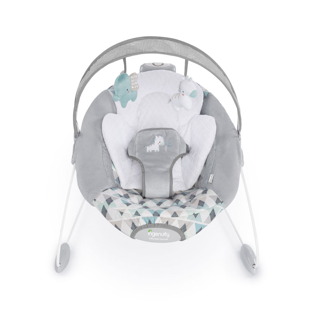 chadwick smartbounce automatic bouncer in grey