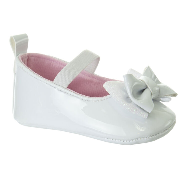 Laura Ashley Infant Shoes White Patent Size 4