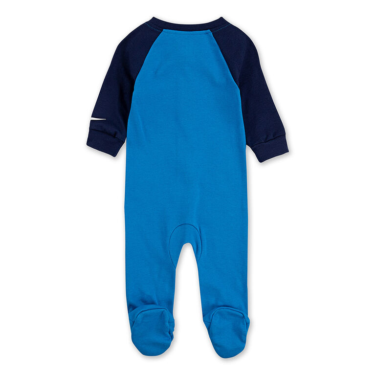 Combinaison Nike avec Pieds - Bleu - Taille 9 Mois