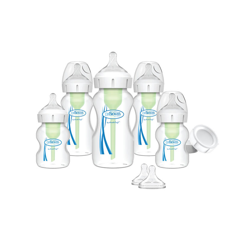 Dr. Brown's Options+ Wide-Neck Newborn Feeding Set