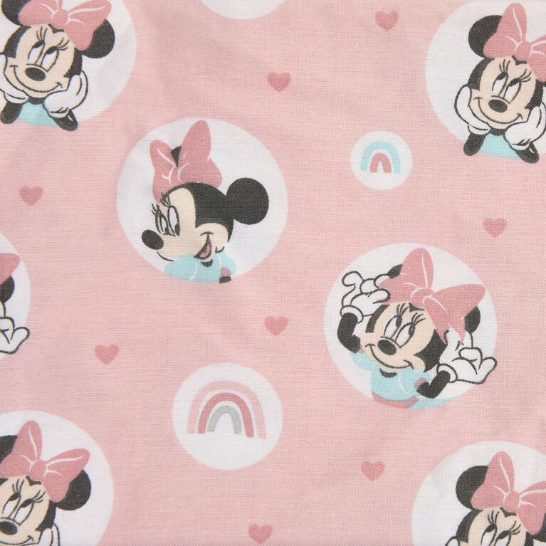 Ensemble de 4 Articles Disney Minnie Mouse pour Chambre de Bébé
