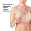 Soutien-gorge d'allaitement et d'expression 3 en 1 Medela - Respirant et léger pour un confort ultime lors de l'allaitement, de l'expression avec tire-lait électrique ou de l'expression dans le soutien-gorge, Chai, Moyen