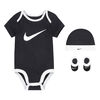 Ensemble Nike combinaison 3 pi&egrave;ces - Noir et Blanc - Taille 6-12m