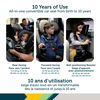 Safety 1st Turn and Go 360° DLX Rotating All-in-One Convertible Car Seat