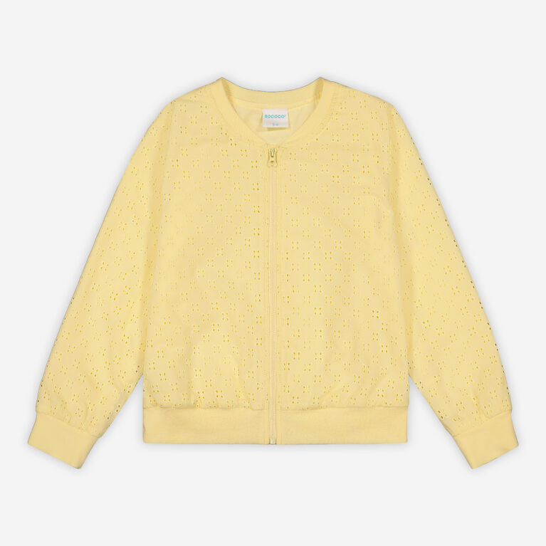 Rococo Zip Jacket Yellow