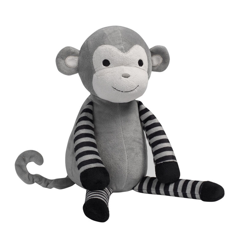 Bedtime Originals - Jungle Fun Plush Monkey - Bingo - Gray
