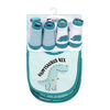Baby Mode  5 Piece Accessory set : Teal Dinosaur
