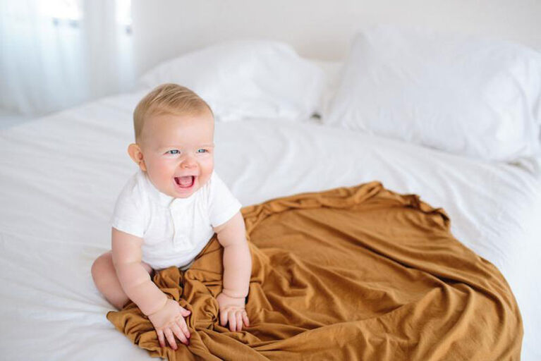 Copper Pearl Camel Swaddle