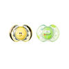 Sucette Fun Style 0 à 6 mois de Tommee Tippee (paquet de 2) - vert.