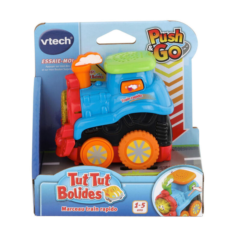 VTech Go! Go! Smart Wheels Press & Race Train - French Edition