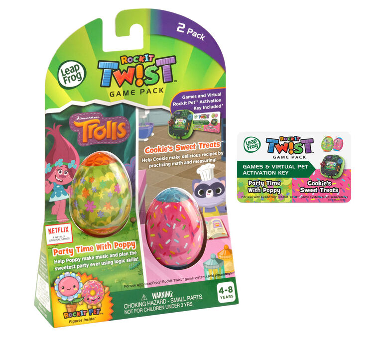 LeapFrog Rockit Twist Game Pack Cookie's Sweet Treats for sale online