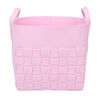 Sammy and Lou Pink Woven Felt Storage Basket