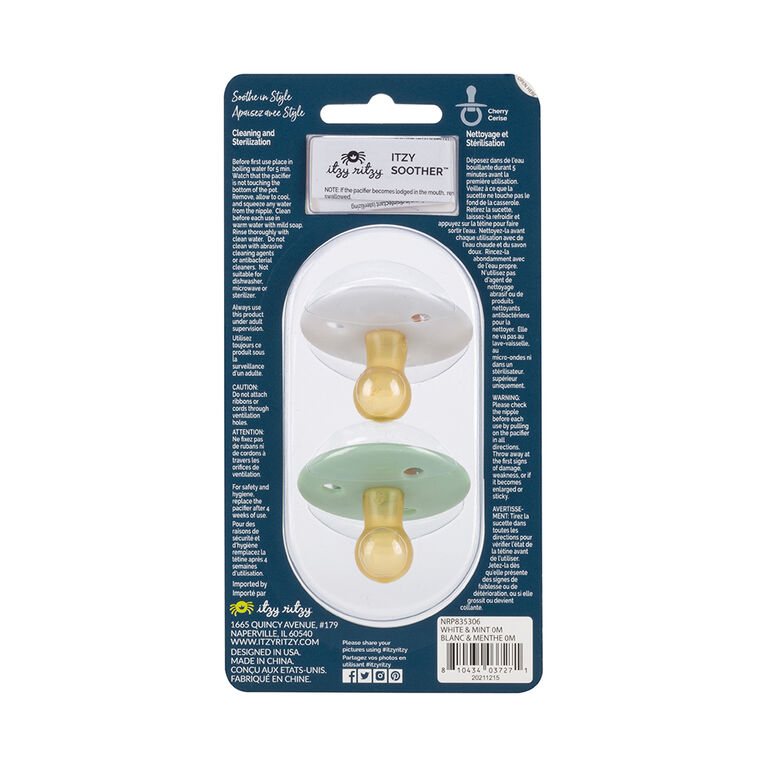 Itzy Soother Natural Rubber 0-6M M