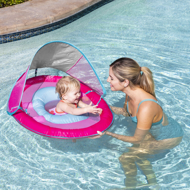 Swimways Baby Spring Float Sun Canopy Pink Mermaid Unicorn Toys R Us Canada