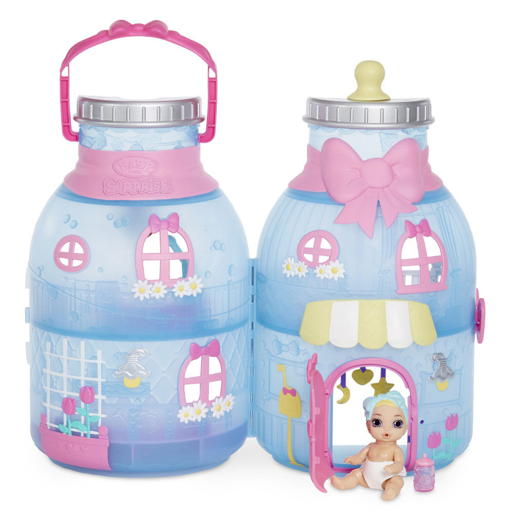 Baby born surprise baby bottle sale house