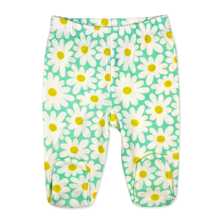 Sterling bébé Ensemble 3 pièces avec pieds : jaune soleil