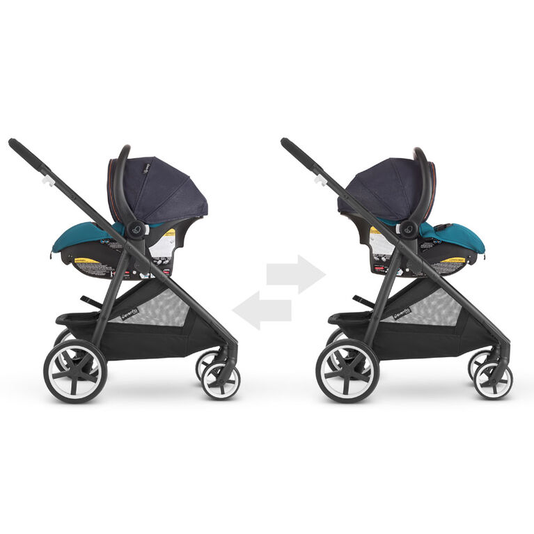 Evenflo Gold Shyft Modular Travel System-Sapphire - R Exclusive