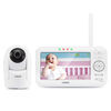 VTech VM5262 5 inch Digital Video Baby Monitor with Pan & Tilt Camera, Full Colour and Automatic Night Vision - White