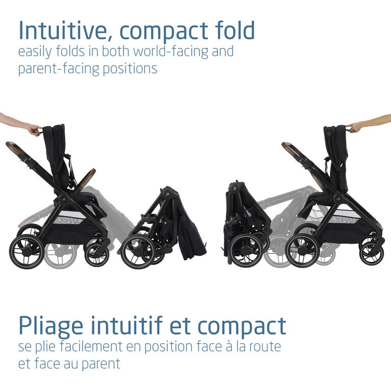 Maxi-Cosi Oxford Stroller - Essential Black