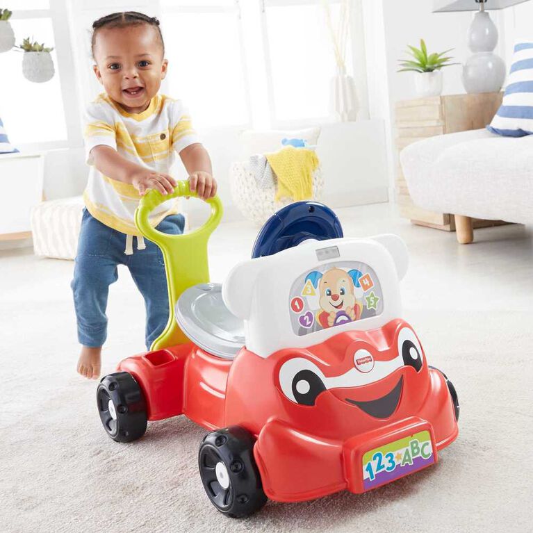 Fisher Price Rires Et Eveil Voiture Intelligente 3 En 1 Edition Bilingue Babies R Us Canada