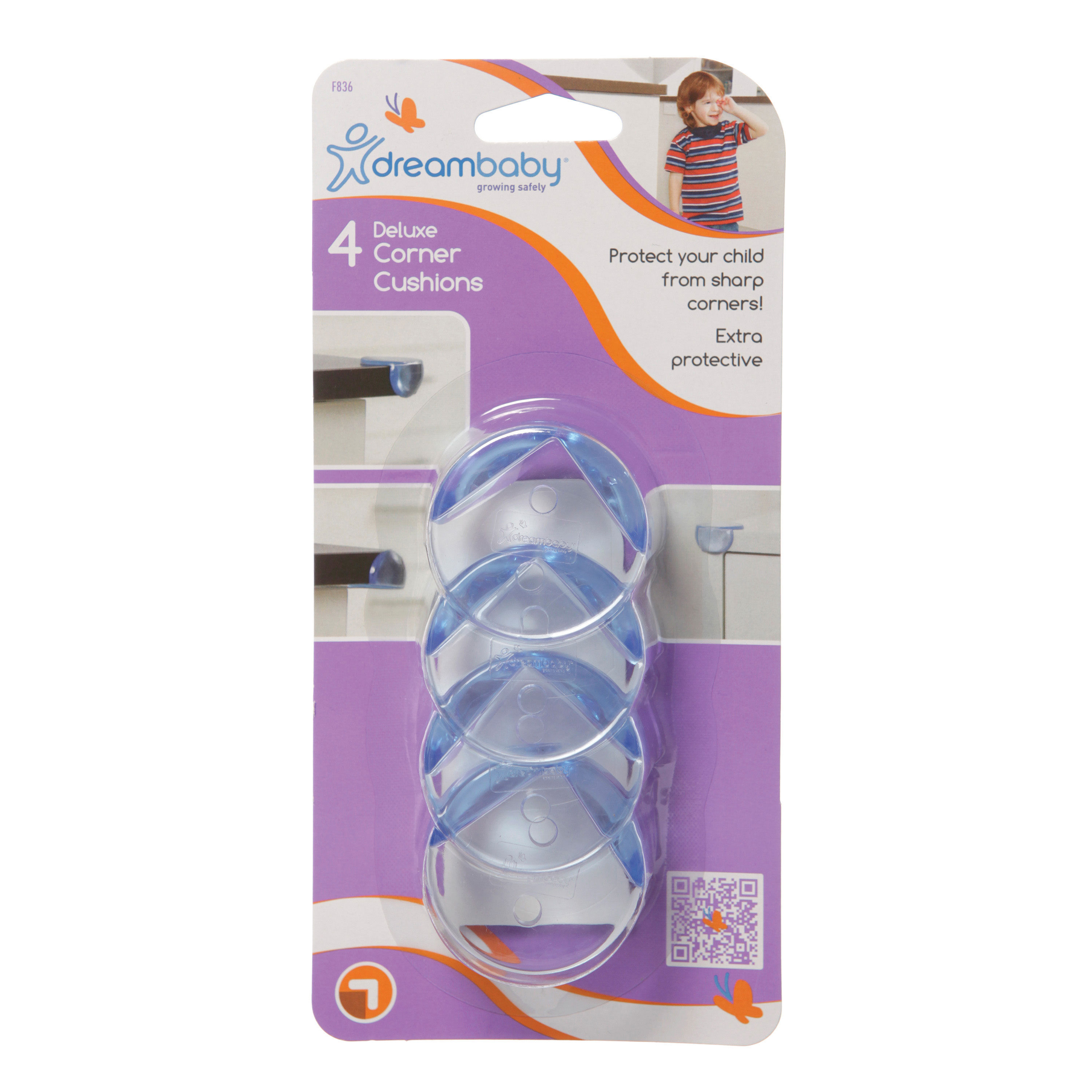 Dreambaby Deluxe Corner Cushions 4pk