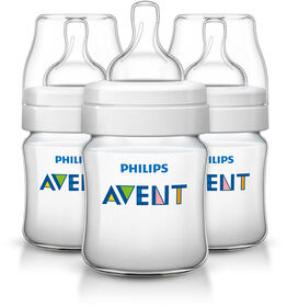 Biberon anticoliques Philips&nbsp;Avent, 4&nbsp;oz, emb.&nbsp;de&nbsp;3, SCF560/37
