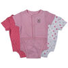 Koala Baby 3-Pack Diaper shirt - Pink, Preemie