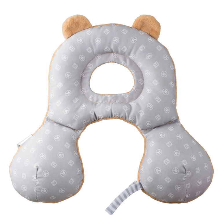 Benbat - Total Support Headrest - Bear / Brown / 0-12 Months Old
