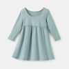 too cute long sleeved twirl dress, size 12-18m - Green