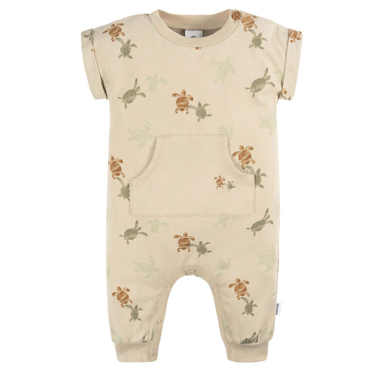 Gerber Childrenswear - 2-Pack Romper - Tropical - 3-6M