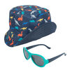 Dinosaur 2 Piece Set - Sunglass & Bucket Hat