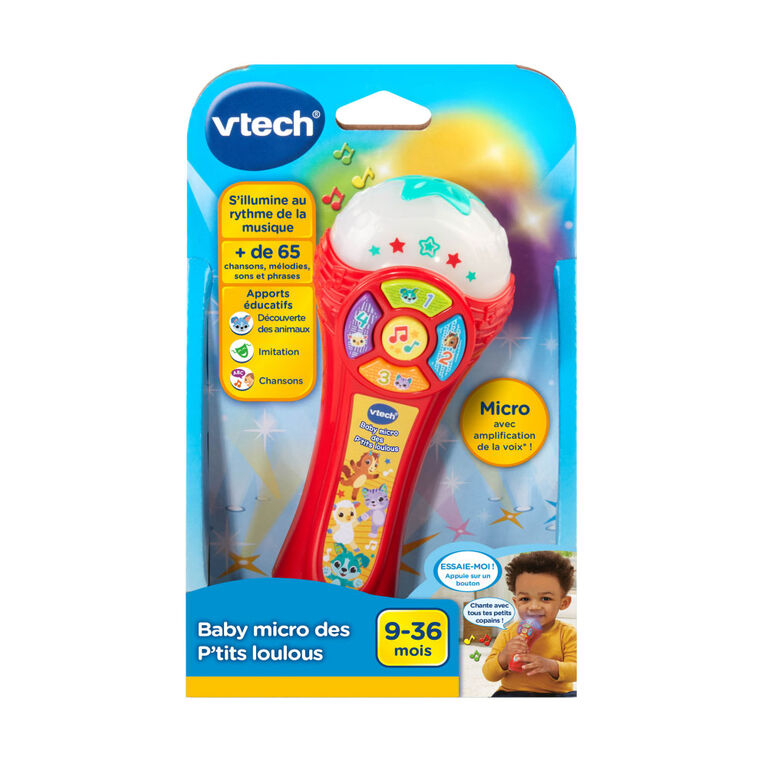 VTech Sing-It-Out Little Microphone - French Edition