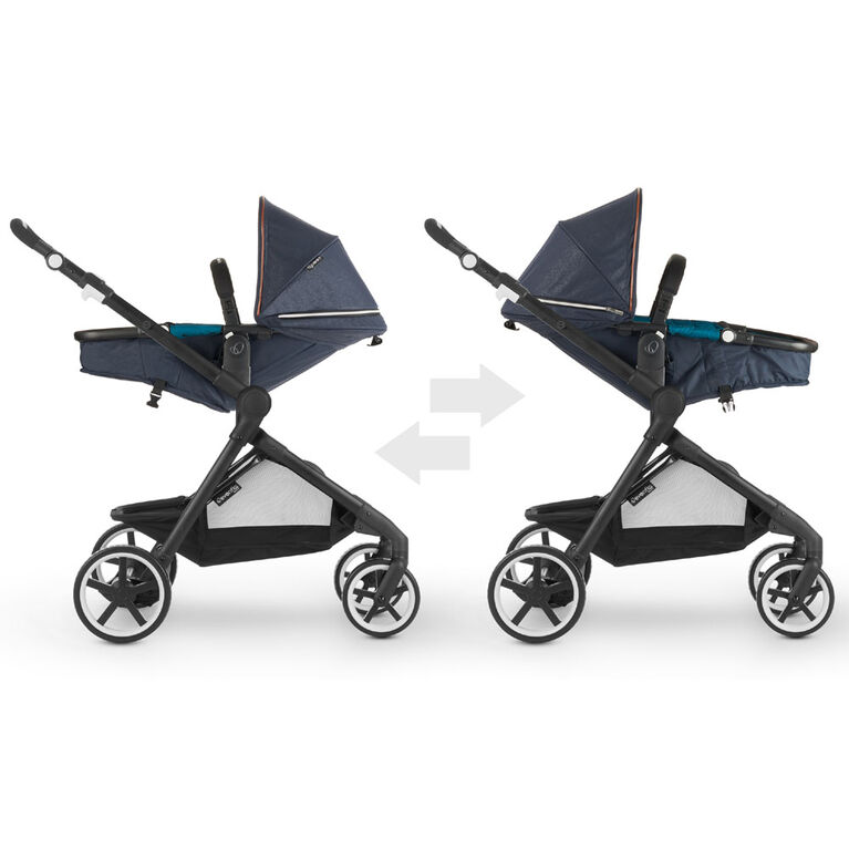 Evenflo Gold Pivot Xpand Travel System-Sapphire