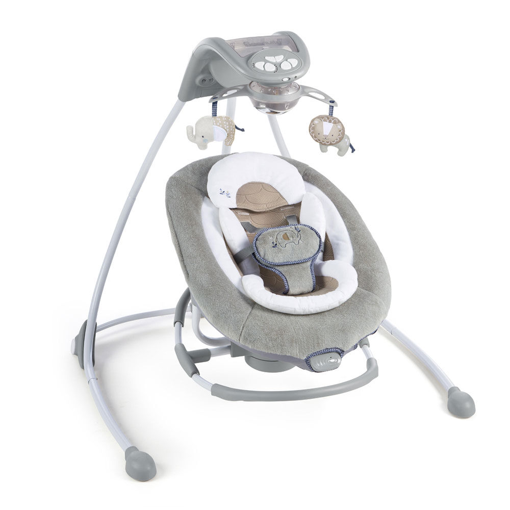 ingenuity dream comfort inlighten cradling swing and rocker