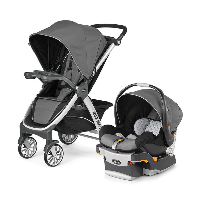 Chicco Bravo Trio System with KeyFit 30 Infant Car Seat - Orion