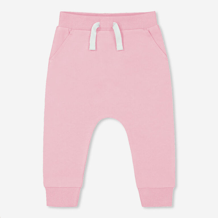 Pantalon Jogger pour les bébés Rococo Rose