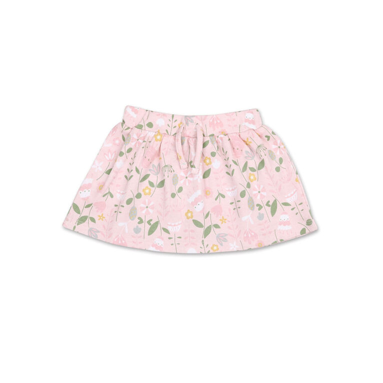 Koala Baby Little Fawn Deer Bodysuit/Floral Skirt 2 Piece Set, 0-3 Months