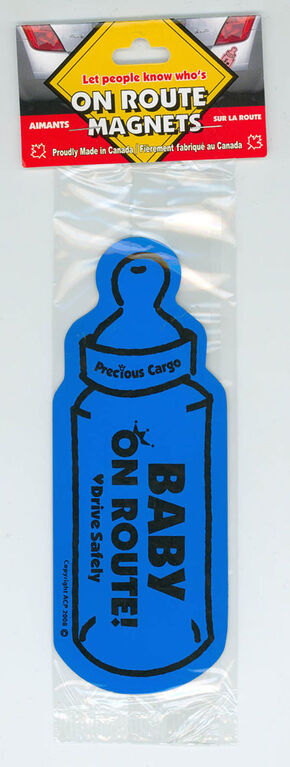 Baby On Route - Magnets - Baby Bottles - Assorted Colours - 1 per purchase