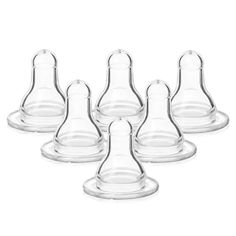 Classic Medium Flow Nipple 6 Pack