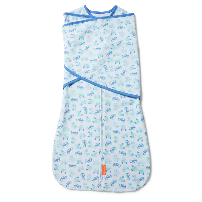 SwaddleMe Arms Free 1PK Convertible Swaddle Wrap LIL OFF ROADER STAGE 2