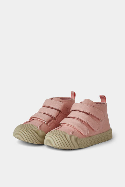 High Top Sneakers Light Pink Size 8